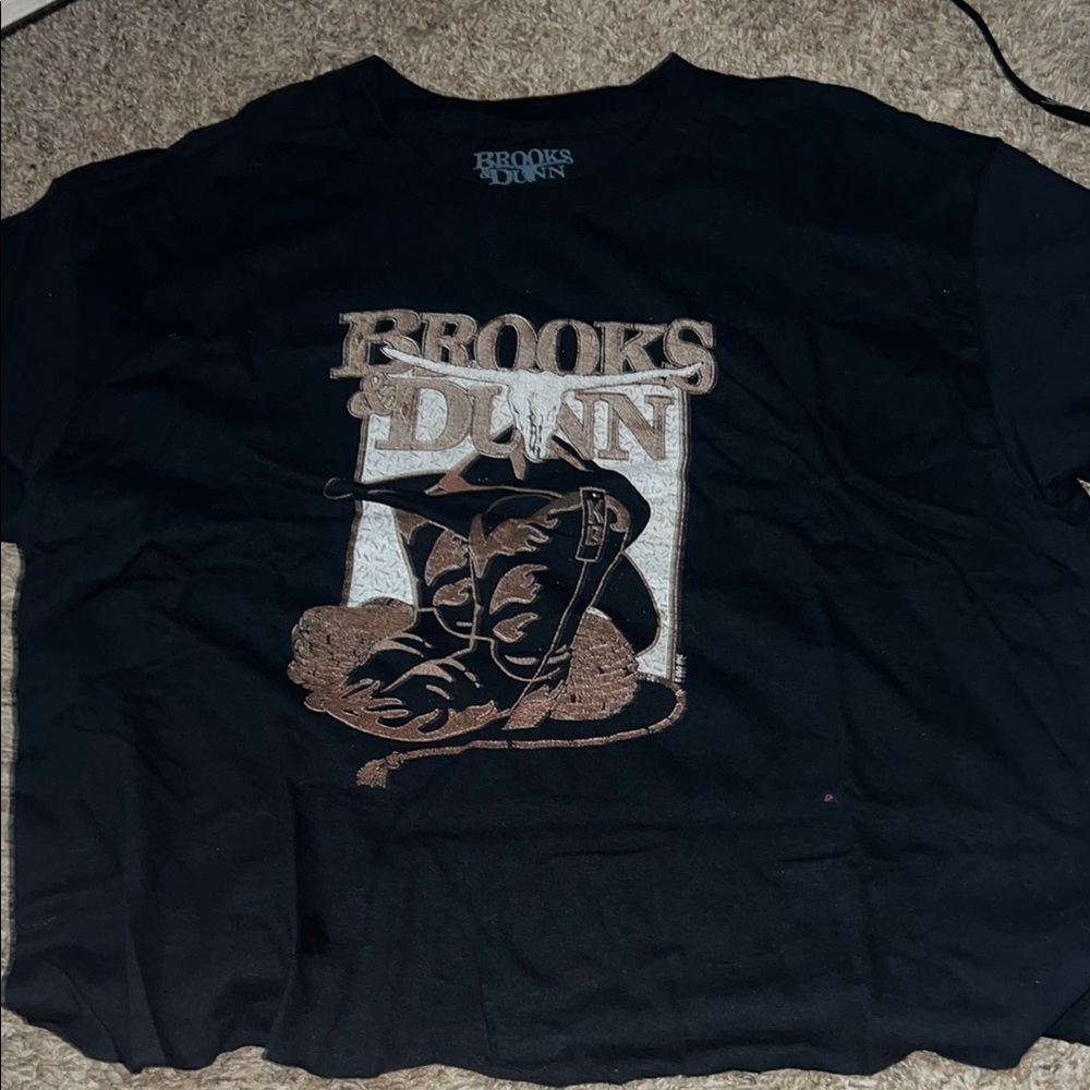 Brooks & Dunn Black Graphic T-Shirt